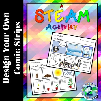 Preview of Design Your Own Comic Strips: A STEAM Activity