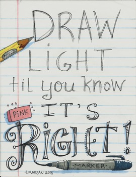 Preview of Draw Light Until You Know It's Right