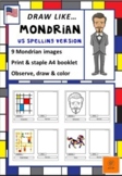 Draw Like Mondrian - US Spelling Version