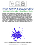Anime and Draw Manga! Color Ponyo