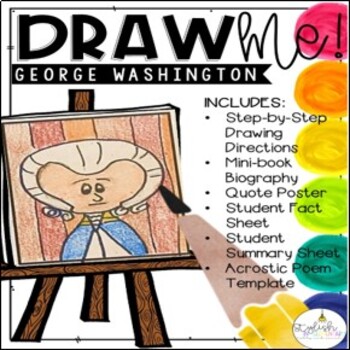 Preview of Draw Me! George Washington Directed Drawing