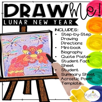 Preview of Draw Me!  Lunar New Year Directed Drawing (Chinese New Year)