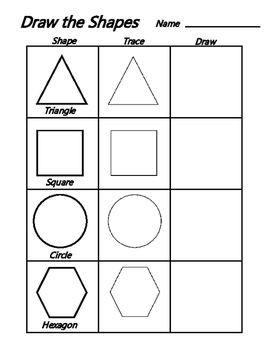 Draw Shapes Common Core Basic Geometry By Geo Earth Sciences Tpt