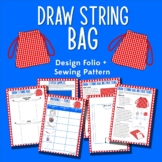Draw String Bag Sewing Pattern + Instructions | Family and