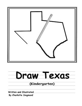 Preview of Texas - Draw Texas - facts and symbols