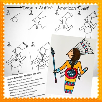 native american drawings for kids