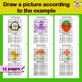 Draw a picture according to the example.