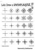 Draw a snowflake