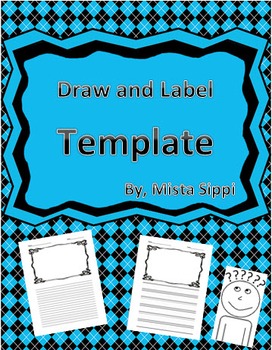Preview of Draw and Label Template (Differentiated)