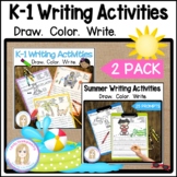 Draw and Write Activities 2 Pack l Summer and Year Round W