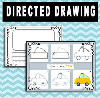 Preview of Draw and Write Directed Drawing - Directed Drawing Kindergarten