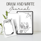 Draw and Write Journal / Editable Canva Template