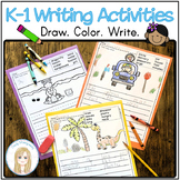 Draw and Write Writing Activities l First Grade and Kindergarten