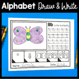 Draw and Write the Alphabet Directed Drawing Step by step 