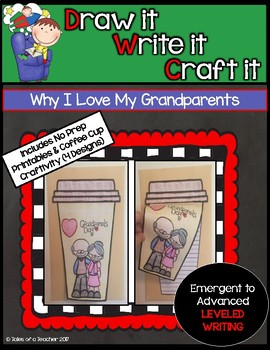 Preview of Draw it- Write it- Craft it {Grandparent's Day}