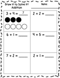 Draw it to Solve it! Printables (Addition & Subtraction)