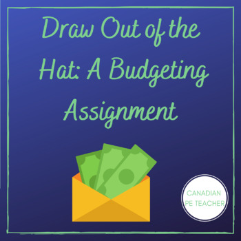 Preview of Financial Literacy- Draw out of the Hat Budgeting Assignment