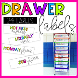 Drawer Labels