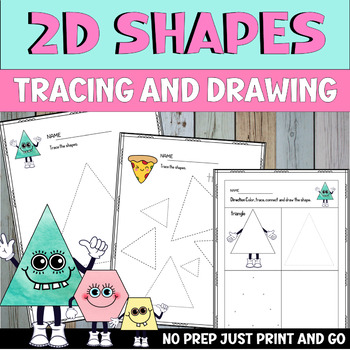 2D Shapes Worksheets PDF, Signs, and Cards - Your Therapy Source