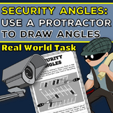 Drawing Angles with a Protractor: Real World Task 4.MD.5