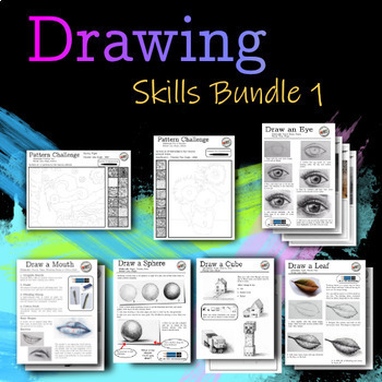 Our most popular drawing activities in one great value bundle. Take the stress out of finding an engaging no prep activity with a selection of classroom proven lessons.