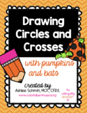 Drawing Circles and Crosses with Pumpkins & Bats