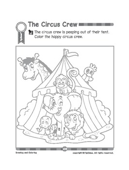 drawing coloring 3 pre kindergarten worksheets little genius series