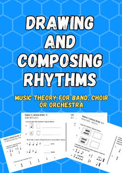 Preview of Drawing & Composing Rhythms: Bell Ringers for Band, Choir or Orchestra