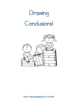 Drawing Conclusions! by Teaching Firsties | Teachers Pay Teachers