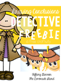 Drawing Conclusions Detective Craftivity FREEBIE