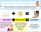 Drawing Conclusions / Making Inferences Anchor Chart & Activity