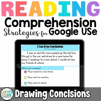 Preview of Drawing Conclusions Passages Reading Comprehension Google Slide Digital Resource