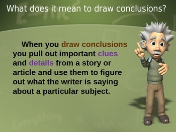 Drawing Conclusions Powerpoint by Learning is Lots of Fun | TpT