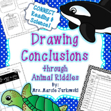 Drawing Conclusions Practice through Animal Riddles: Cente