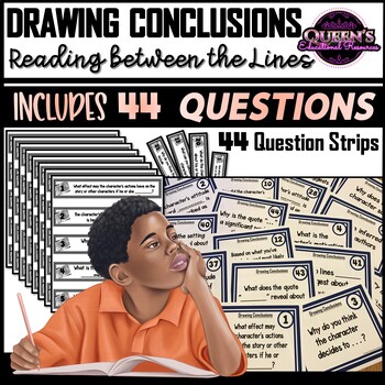 Preview of Drawing Conclusions Questions, Making Inferences Questions, Inferences