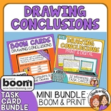 Drawing Conclusions Task Cards Boom Cards Bundle Distance 