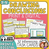 Drawing Conclusions Task Cards for Making Inferences with Digital Google & Easel