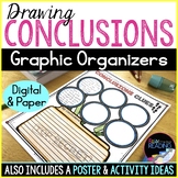 Drawing Conclusions Graphic Organizers & Worksheets with F