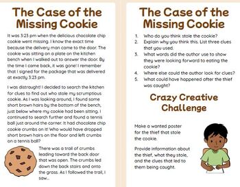 Preview of Drawing Conclusions and Making Inferences – Comprehension Task Cards
