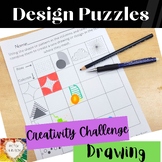 Art Activity- Drawing Design Puzzles - Art Sub Plans, Art 