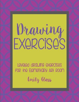 Preview of Drawing Exercises for Elementary Art