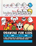 Drawing For Kids – Learn To Draw (Printable Book)
