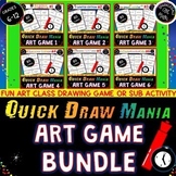 Art Drawing GAME! FAST-PACED FUN!"Quick Draw Mania" Bundle