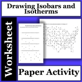 Drawing Isobars and Isotherms Practice - Earth Science - M