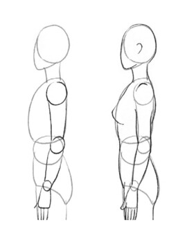 how to draw realistic bodies