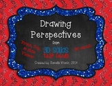 Drawing Perspectives from 3D Solids - Isometric Blocks Task Cards