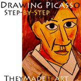 Drawing Picasso: Step-by-Step Digital Task Cards