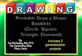 Fine Motor: Drawing Shapes Booklets and FUN Projects!