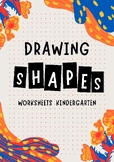 Drawing Shapes Worksheets Kindergarten