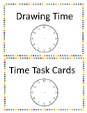 Drawing Time Task Cards